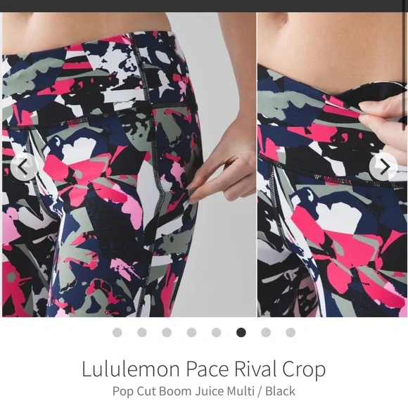 Lululemon Pace Rival Crops - Picture 7 of 7